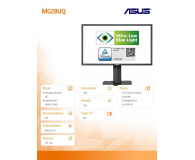 ASUS 28'' MG28UQ 90LM027C-B01170 Czarny - 1442839 - zdjęcie 5
